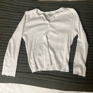 Cou cou intimates white Henley top